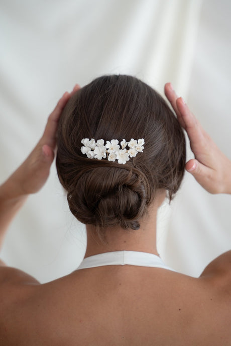 Tocado novia fleur, tocado de Miss Honolulu