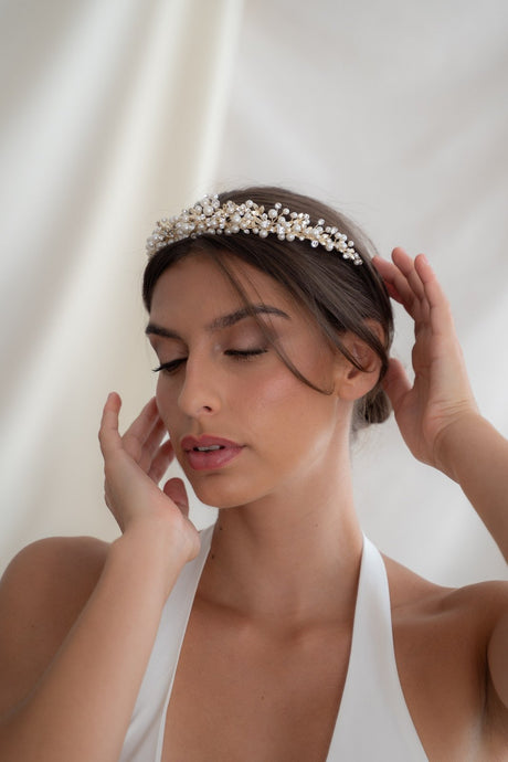 Tiara novia thais, tocado de Miss Honolulu
