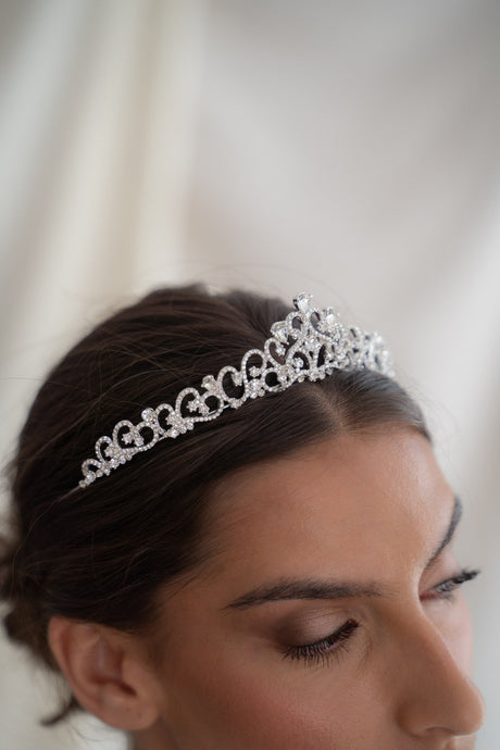Tiara novia lea, tocado de Miss Honolulu