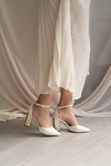 Dafne, zapatos de novia de Miss Honolulu