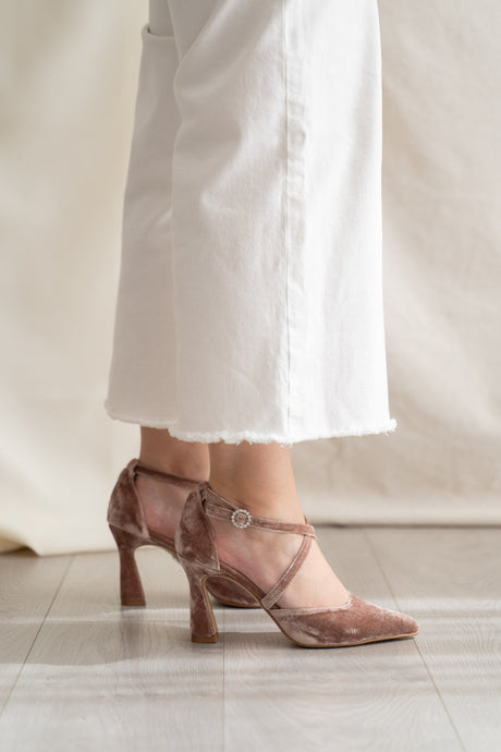 Zapatos de novia arcilla modelo Olivia, zapatos de novia de Miss Honolulu