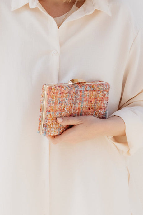 Bolso clutch personalizado, zapatos personalizados de Miss Honolulu